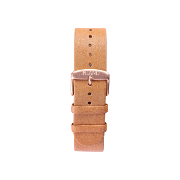 BELT 20 MM - NATURAL LEATHER - maison-inland