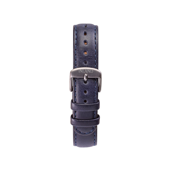CLASSIC 16 MM - NAVY LEATHER - maison-inland