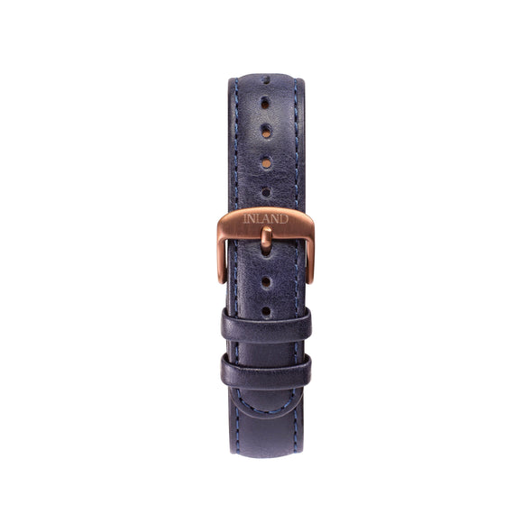 CLASSIC 16 MM - NAVY LEATHER - maison-inland