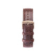 CLASSIC 20 MM STRAP - BROWN LEATHER