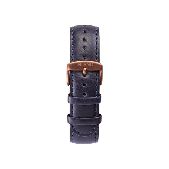 CLASSIC 20 MM - NAVY LEATHER - maison-inland